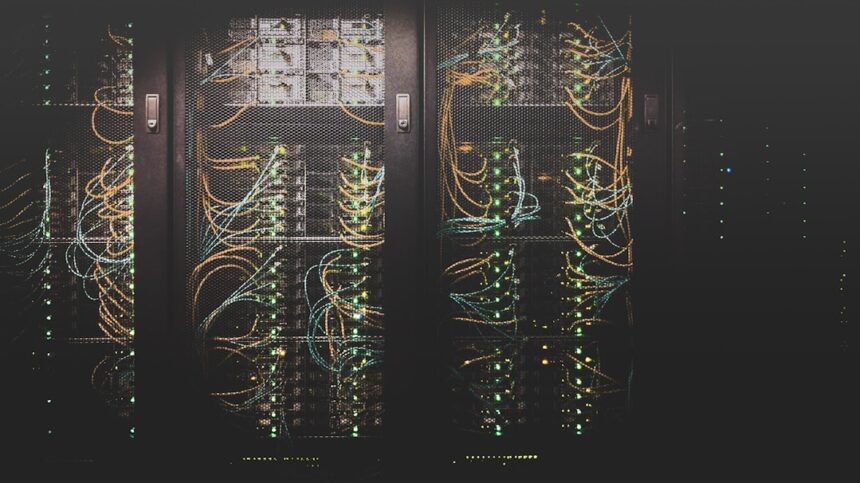 Server infrastructure representing Melbourne hyperscale data centre construction