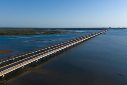 Bridge infrastructure in Queensland representing Rockhampton Ring Road construction