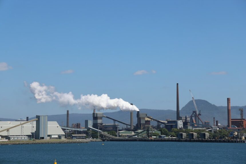Australian heavy industrial facility representing Bell Bay Aluminium