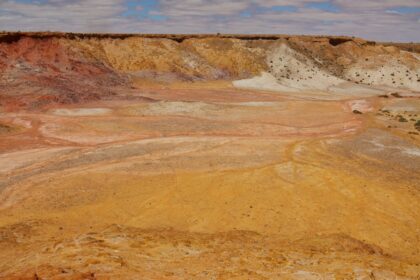 Australian resources landscape, illustrating the mining and export sector