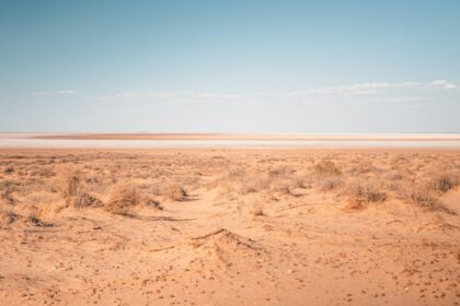 Remote Australian landscape representing the Muṯitjulu utilities upgrade