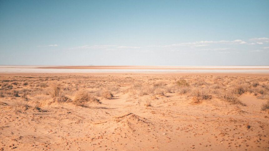 Remote Australian landscape representing the Muṯitjulu utilities upgrade