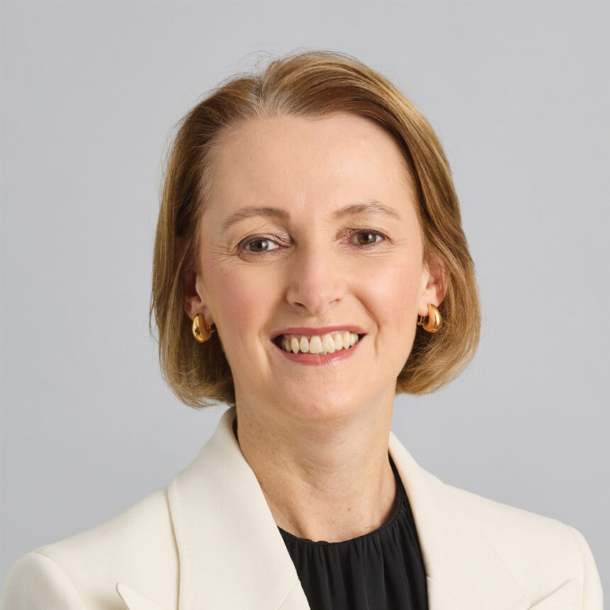 Vicki Brady, Chief Executive Officer and Managing Director of Telstra; photograph supplied by Telstra.